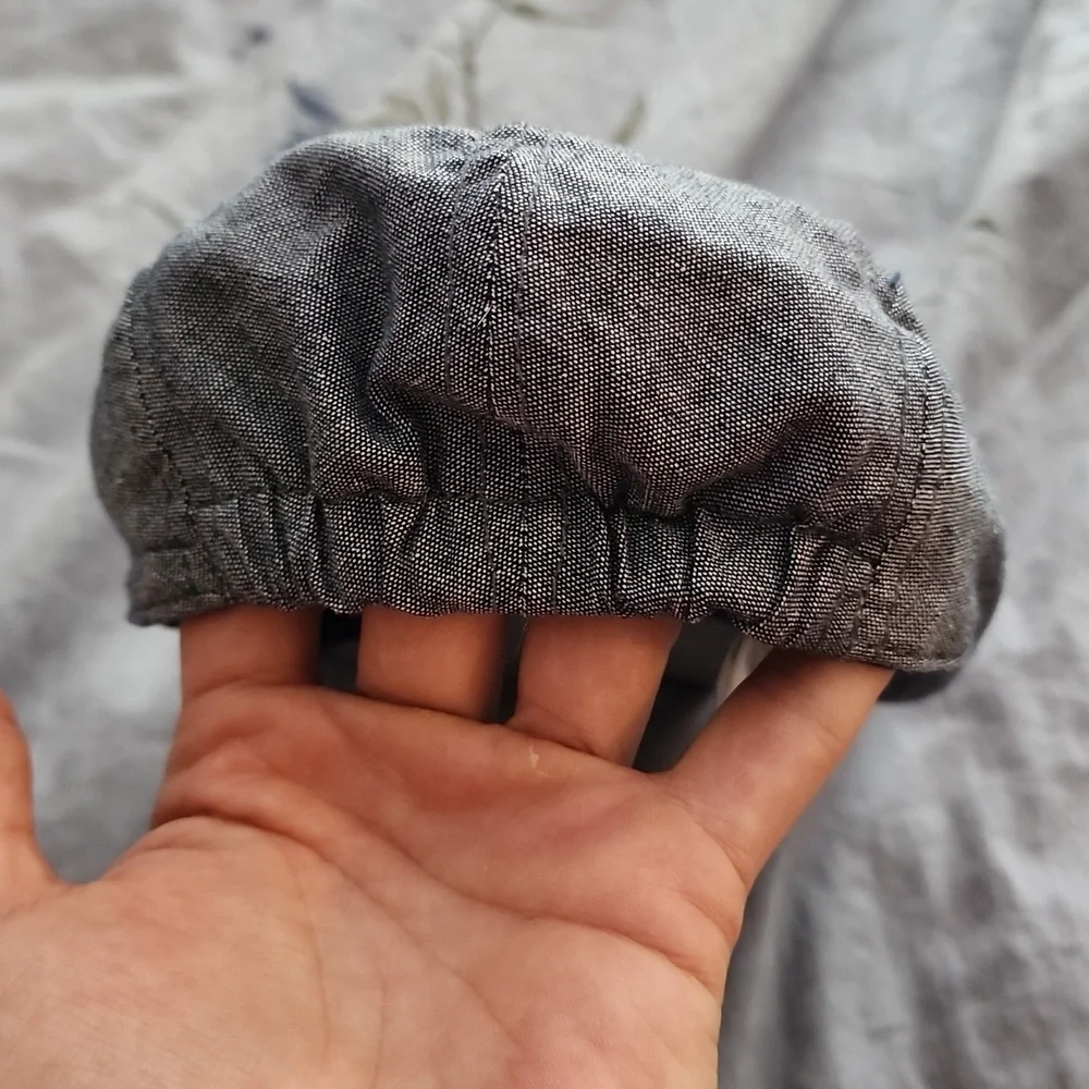 Baby Newsboy Denim Hat